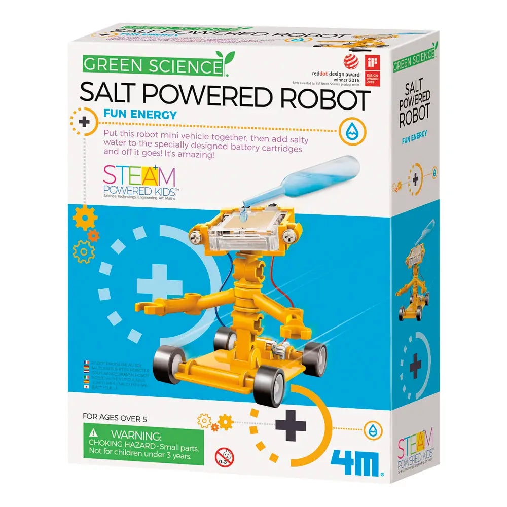 Salt Powered Robot STEM Science Project