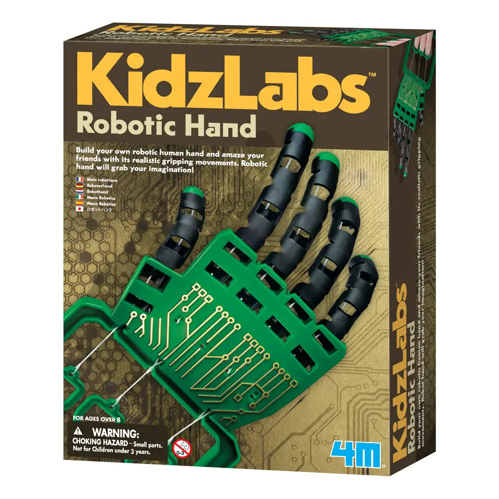 9" Robotic Hand STEM Science DIY Kit