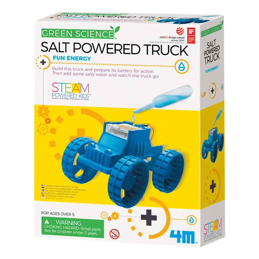 Green Science Salt Powered Truck Kit STEM Toys