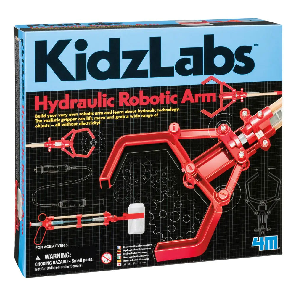 Hydraulic Robot Arm Kids Science Kit