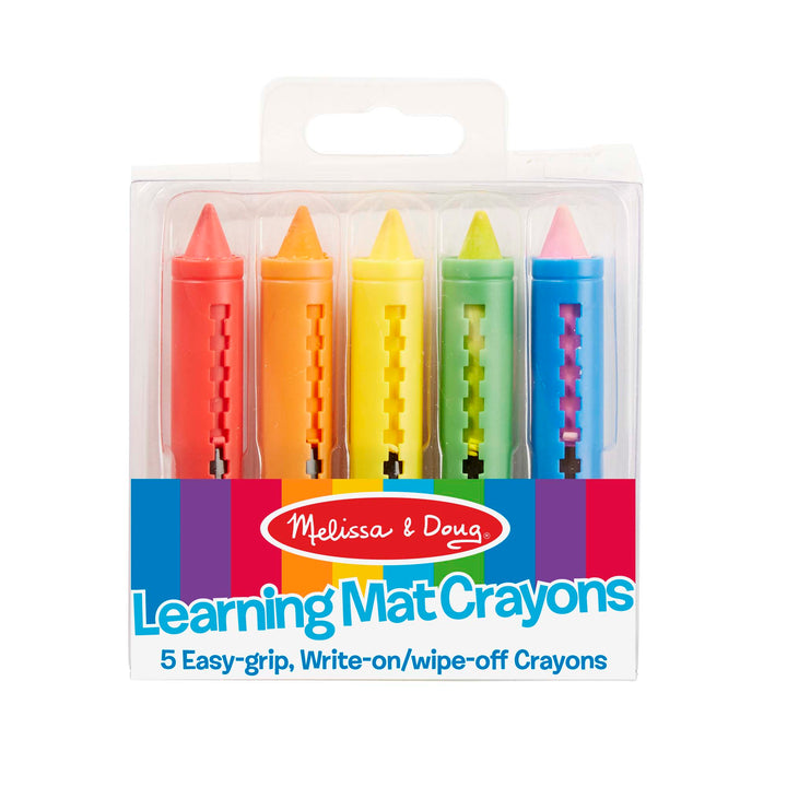 Learning Mat Crayons