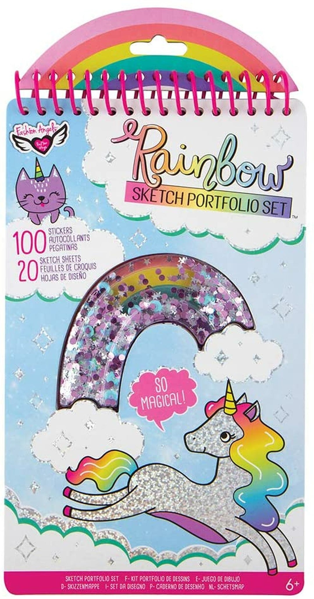 Rainbow Sketch Compact Portfolio