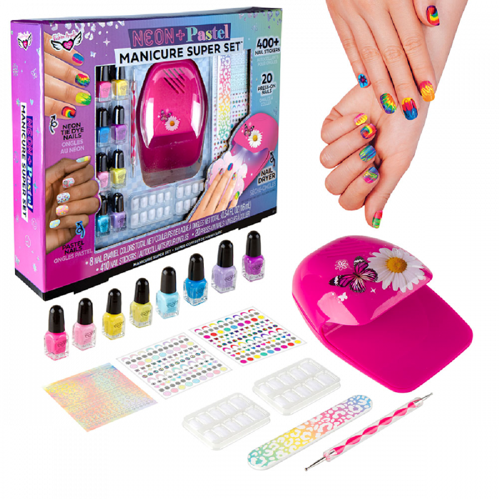 Neon & Pastel Manicure Super Set