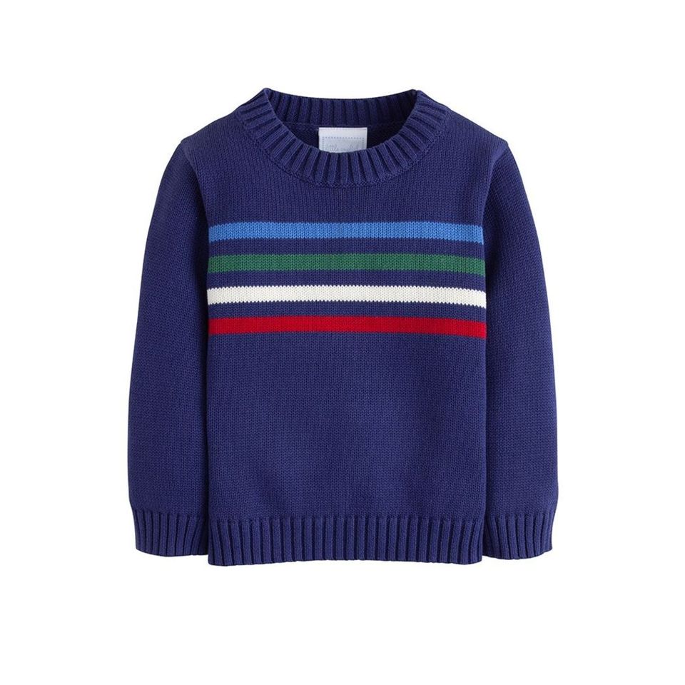 Multi Stripe Intarsia Sweater