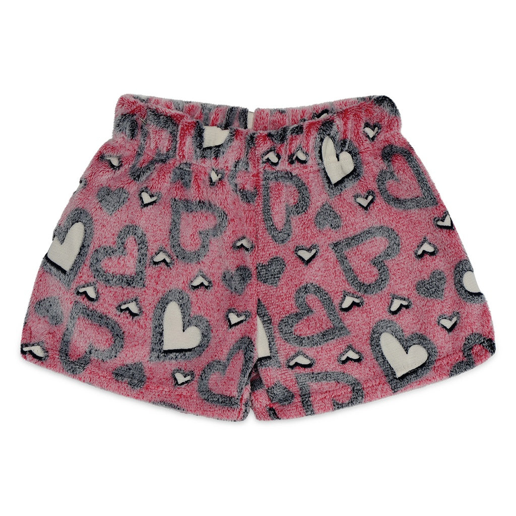 Heart Plush Shorts