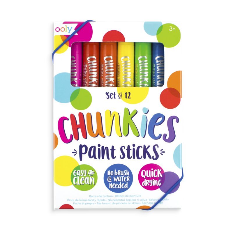 Chunkies Paint Sticks - 12 Pack
