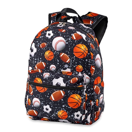 Sports Splatter Canvas Backpack