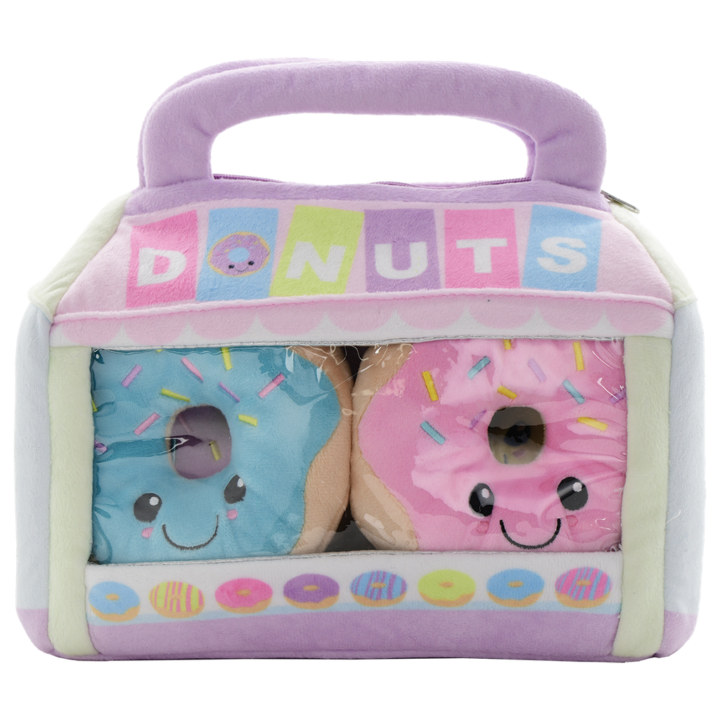 Box of Donuts Fleece Pillow