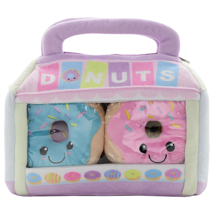 Box of Donuts Fleece Pillow