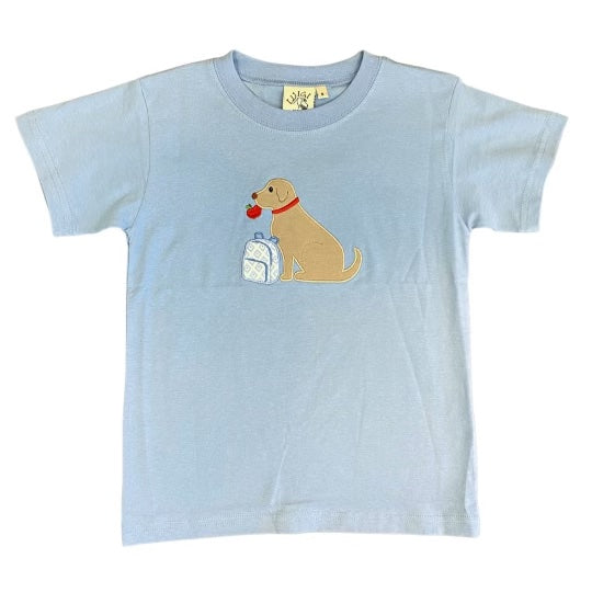 Lab and Apple Applique T-Shirt