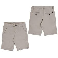 Navy Twill Shorts