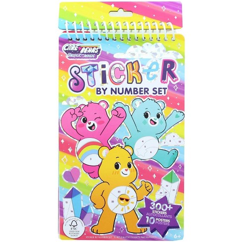 Care Bears Sticker By Number Set