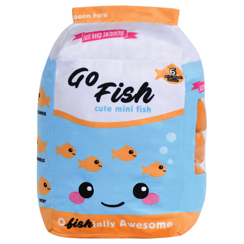 Go Fish Fleece Pillow