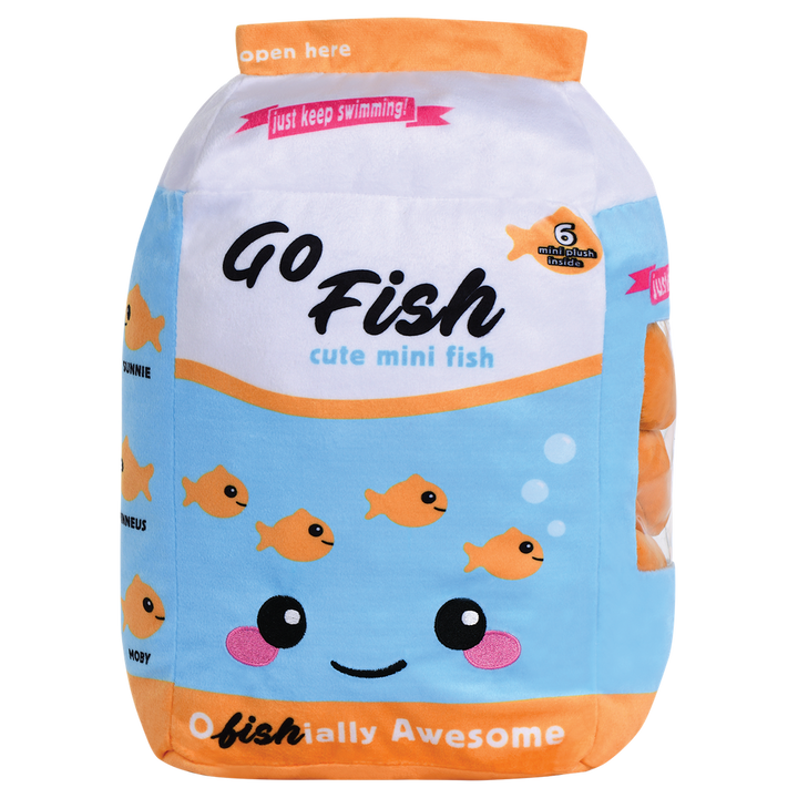 Go Fish Fleece Pillow