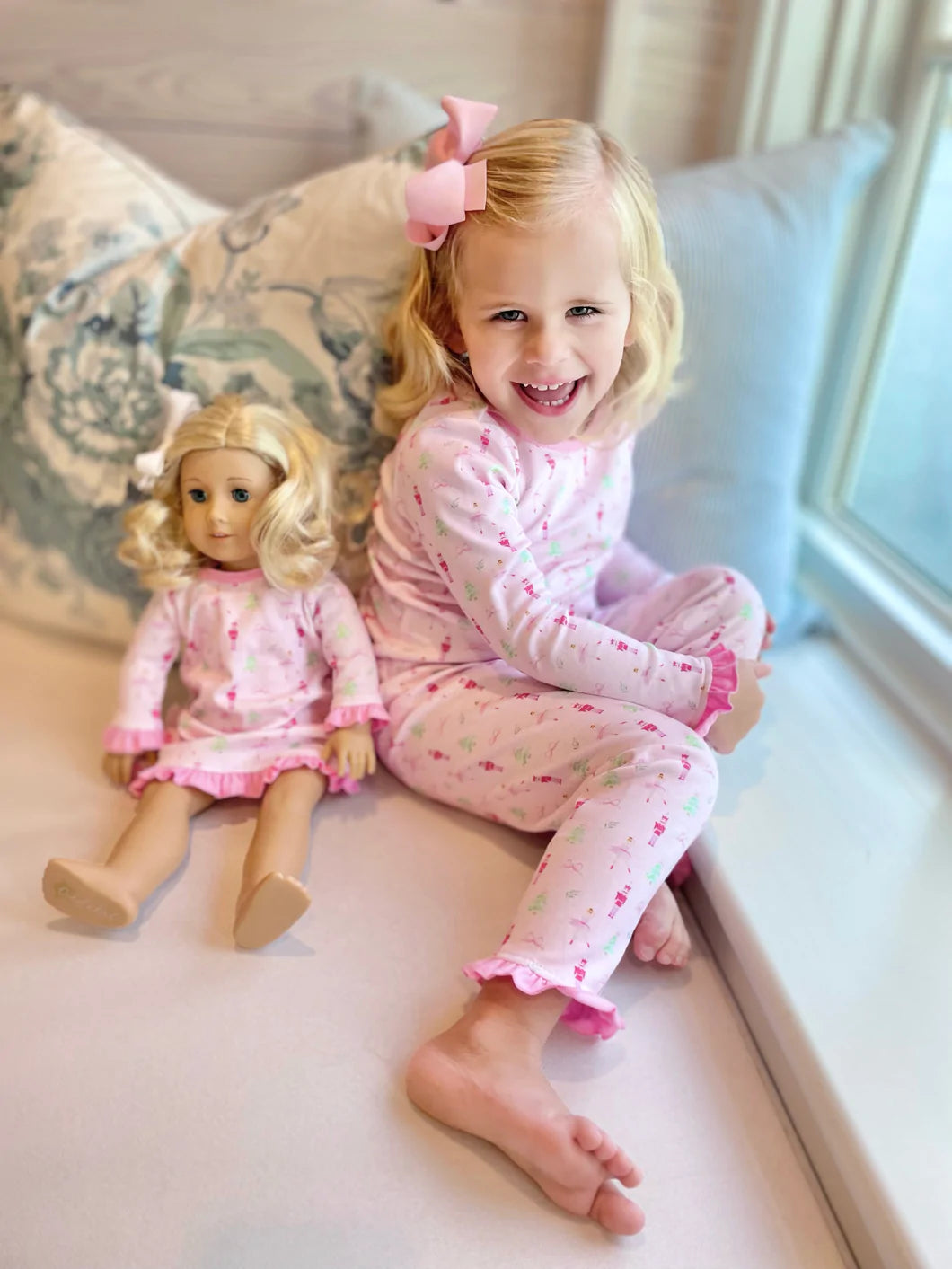 Girls Two Piece Jammies