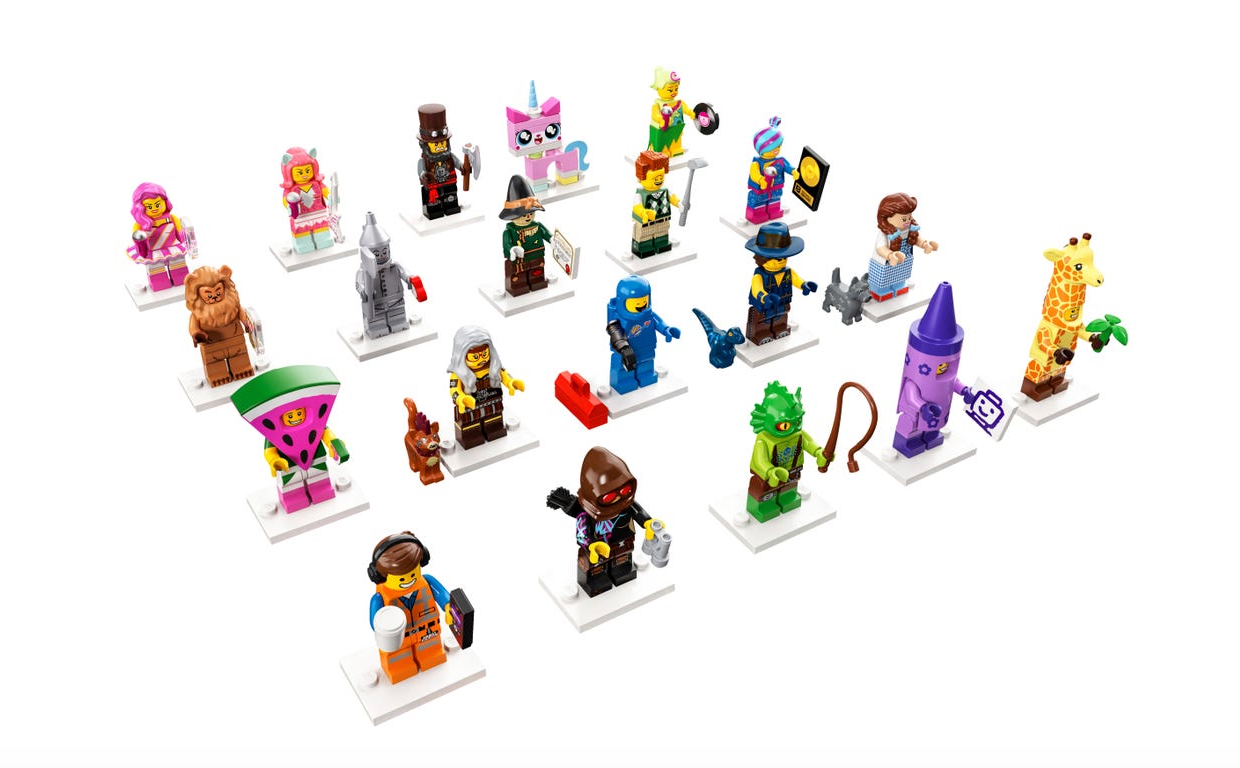 Lego Mini Figures - The Lego Movie 2