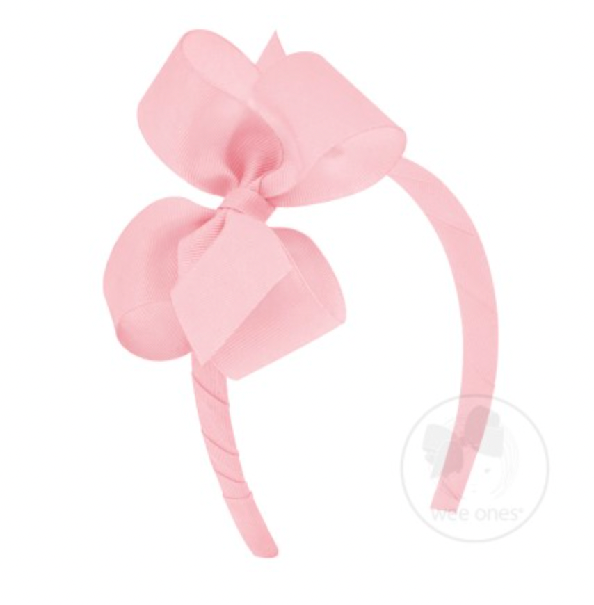 Classic Grosgrain Bow on Headband