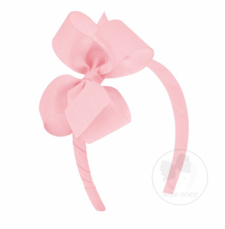 Classic Grosgrain Bow on Headband