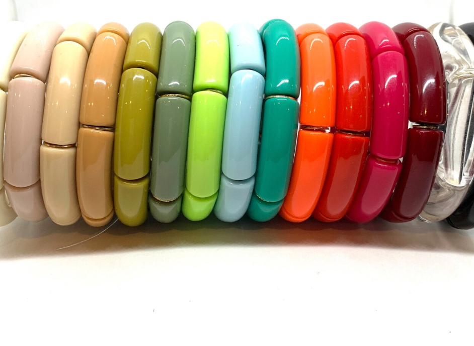 Acrylic Stretch Bracelets
