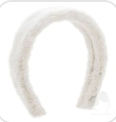 Faux Fur Solid Color Headband