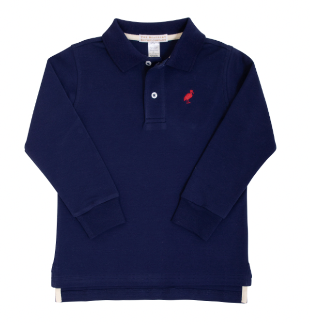 Prim and Proper Polo-Longsleeve