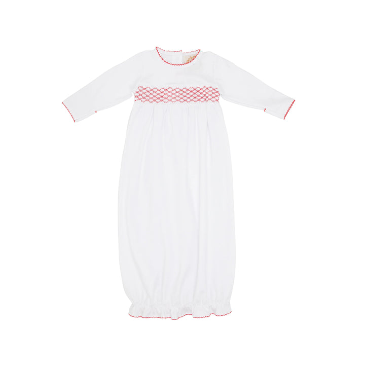 Sweetly Smocked Greeting Gown