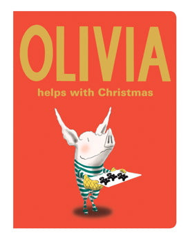 Olivia helps with Christmas