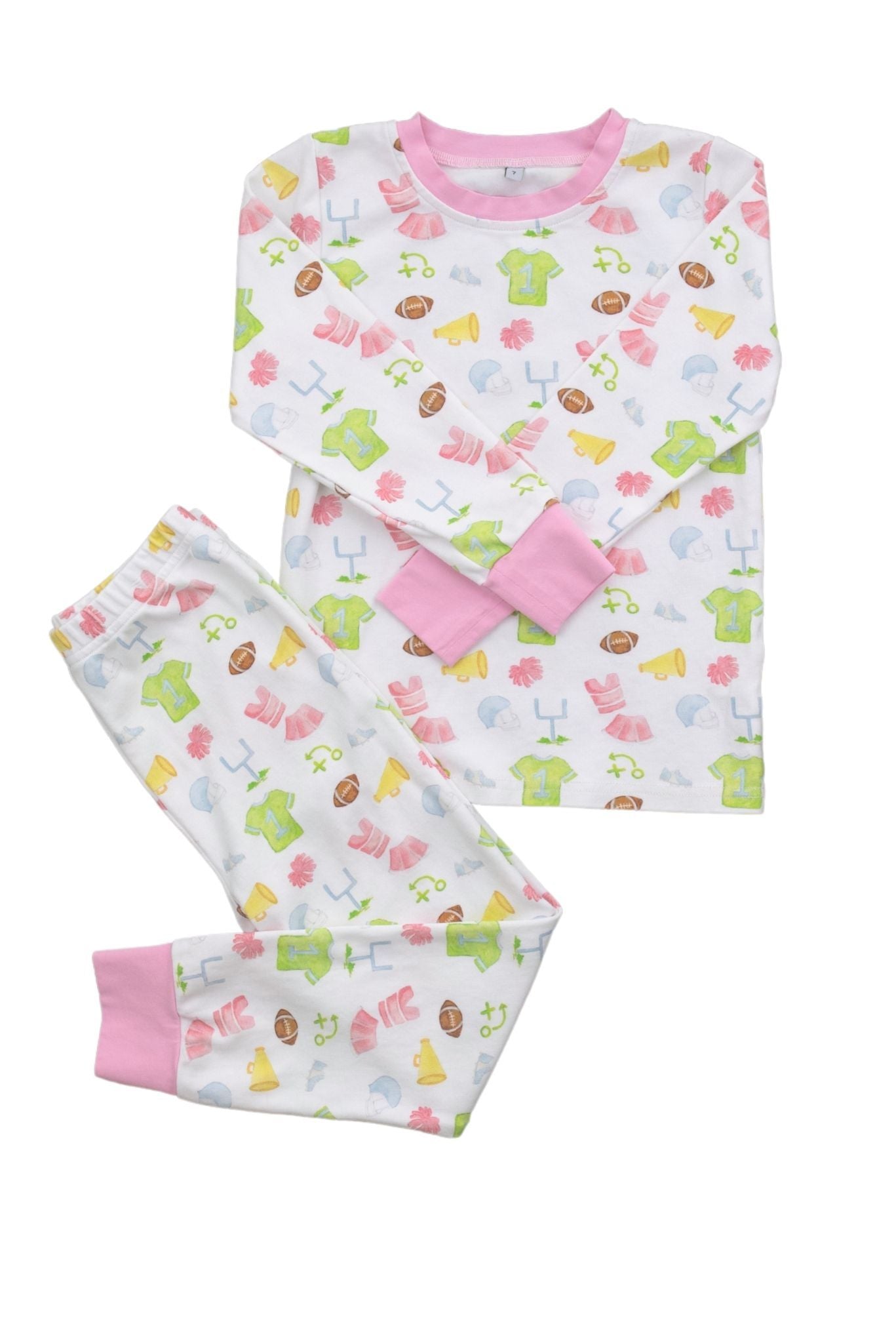 Cheerleader Pajama Set