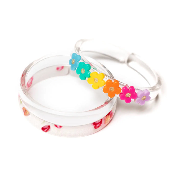 Lilies & Roses Bangle Set