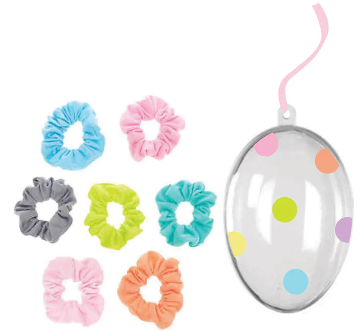 Let's Polka Dot Scrunchie Egg Ornament Set