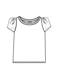 Eyelet SS Tee