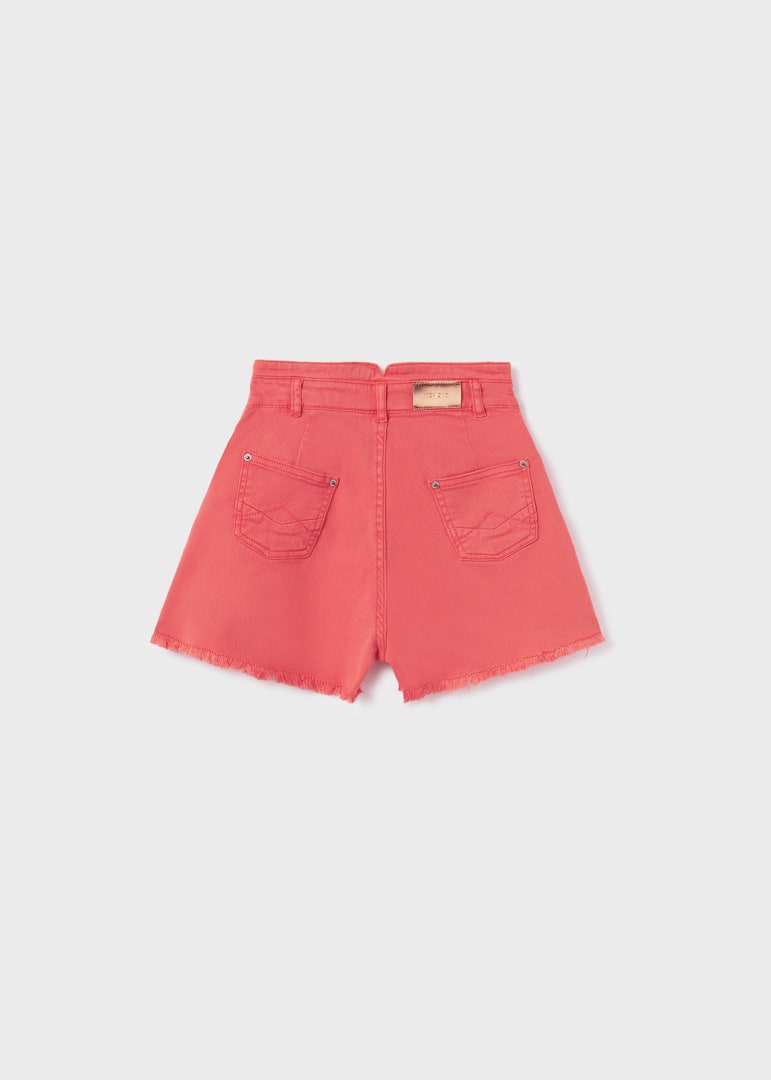Fringe Twill Shorts
