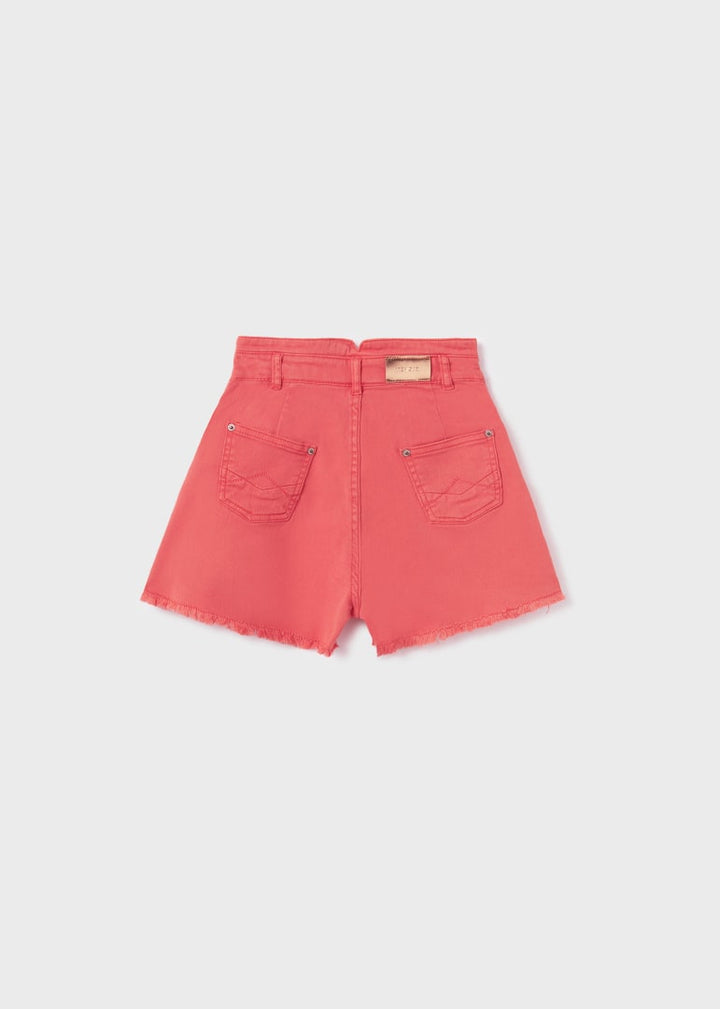 Fringe Twill Shorts