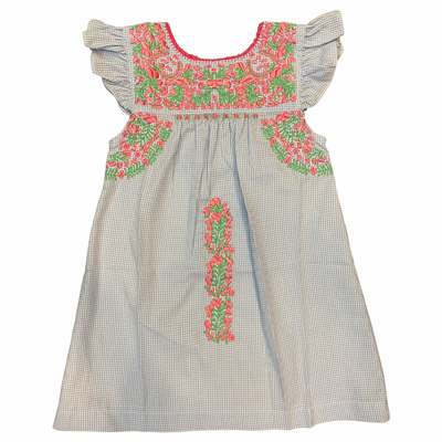 Six Honeybee’s Flutter Sleeve Puebla Dress
