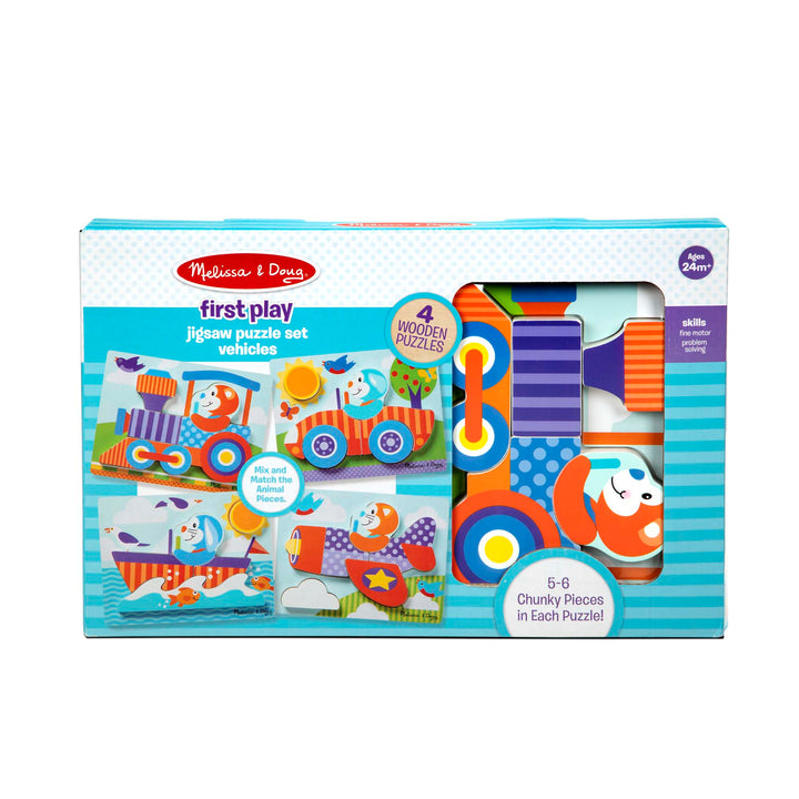 First Play Jigsaw Puzzle- Vehicles