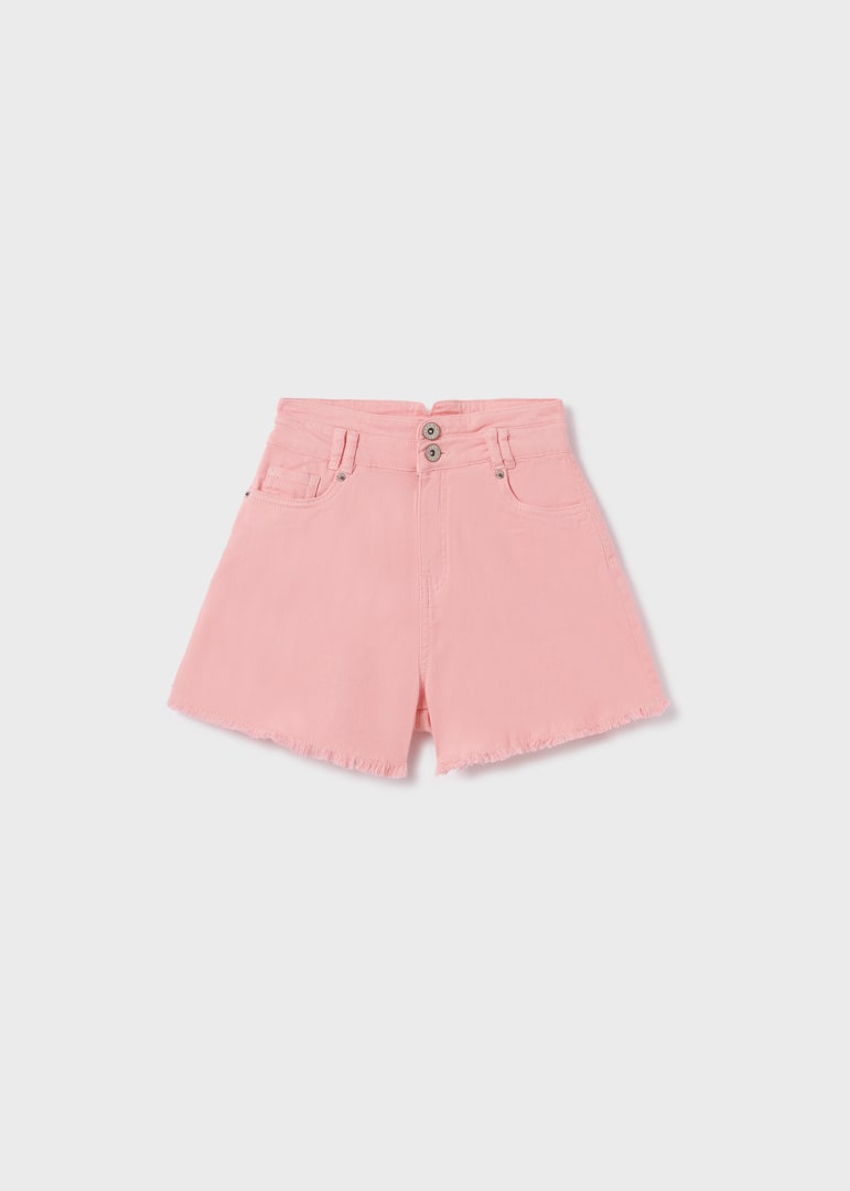Fringe Twill Shorts