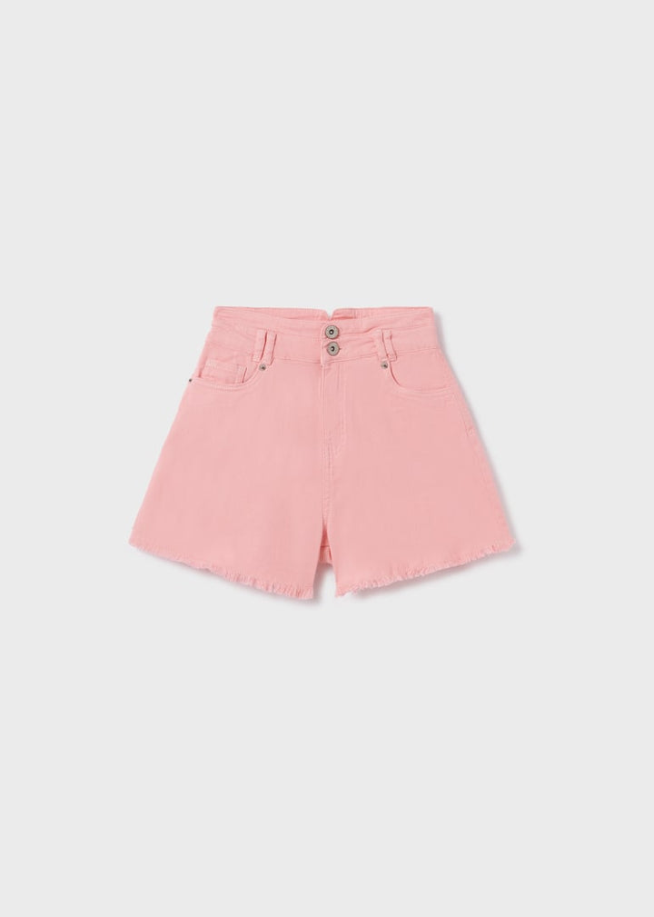 Fringe Twill Shorts