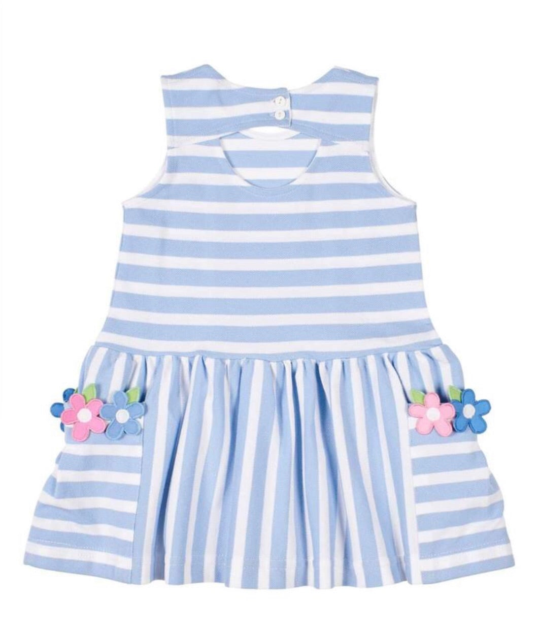 Knit Dress With Flowers