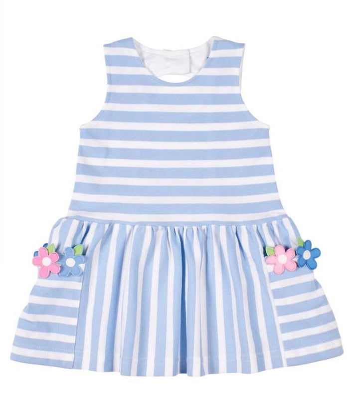 Knit Dress With Flowers