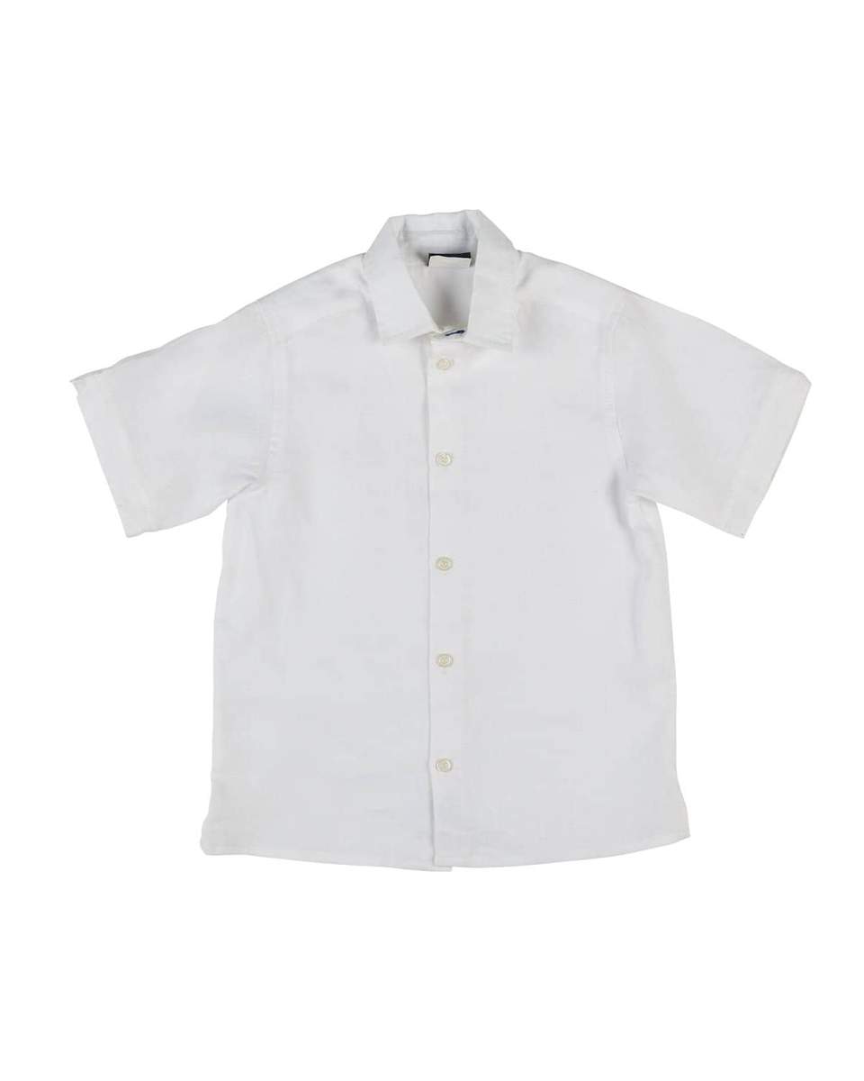 Linen White Camp Shirt
