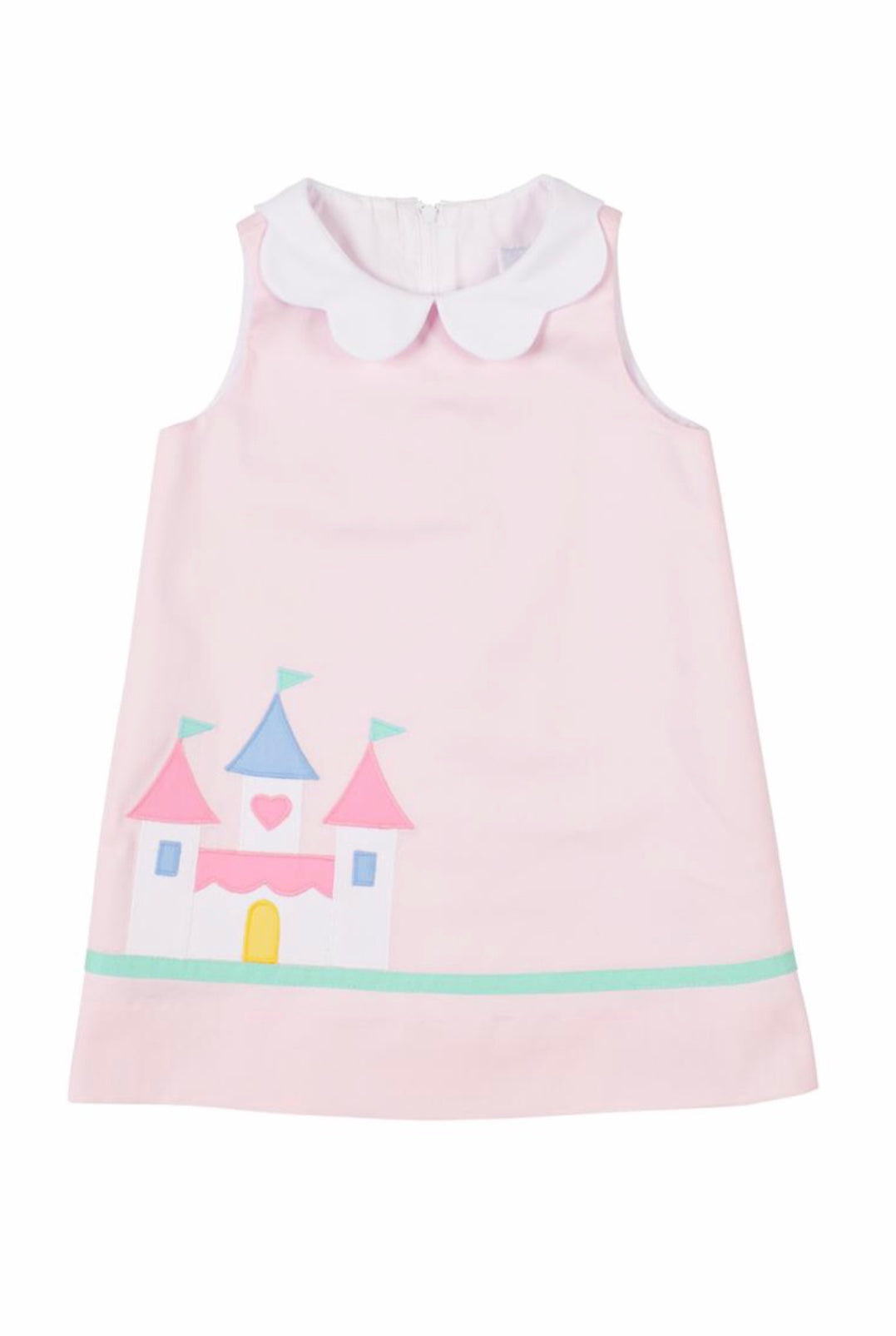 Pink Dress With Princess Castle