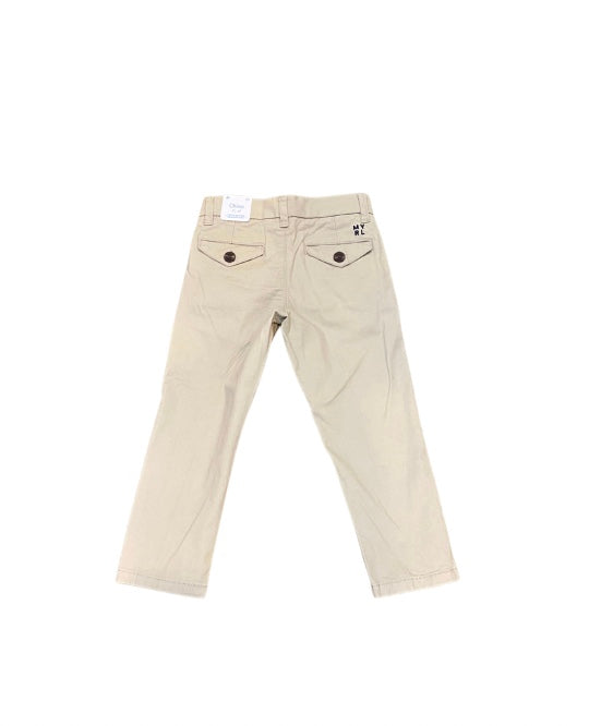 Slim Fit Chino Khaki Pants