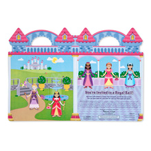 Puffy Sticker Play Set-Princess