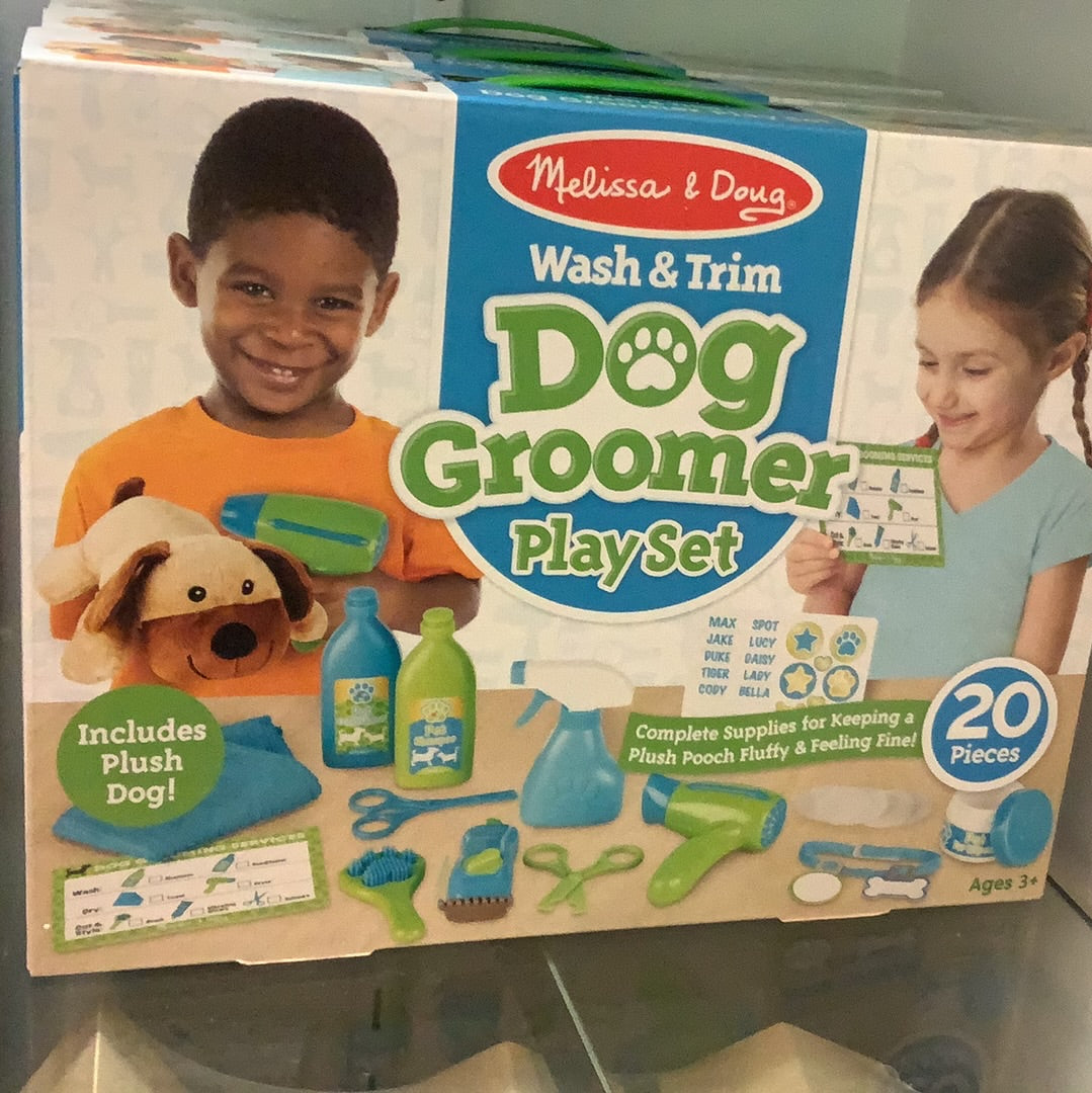 Wash & Trim dog grooming play set