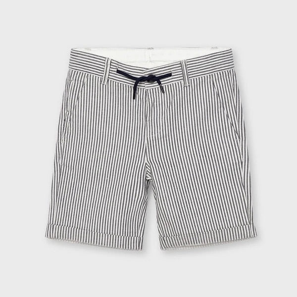 Twill Striped Shorts