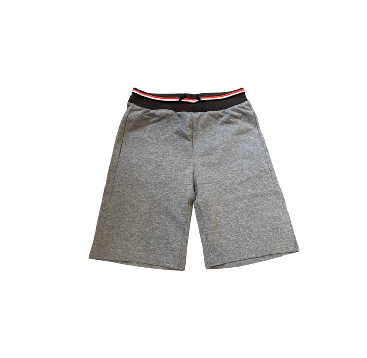 Gray Knit Surfer Shorts