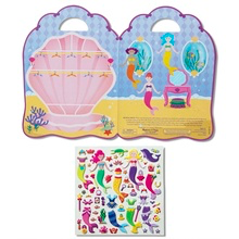 Puffy Sticker Play Set-Mermaid