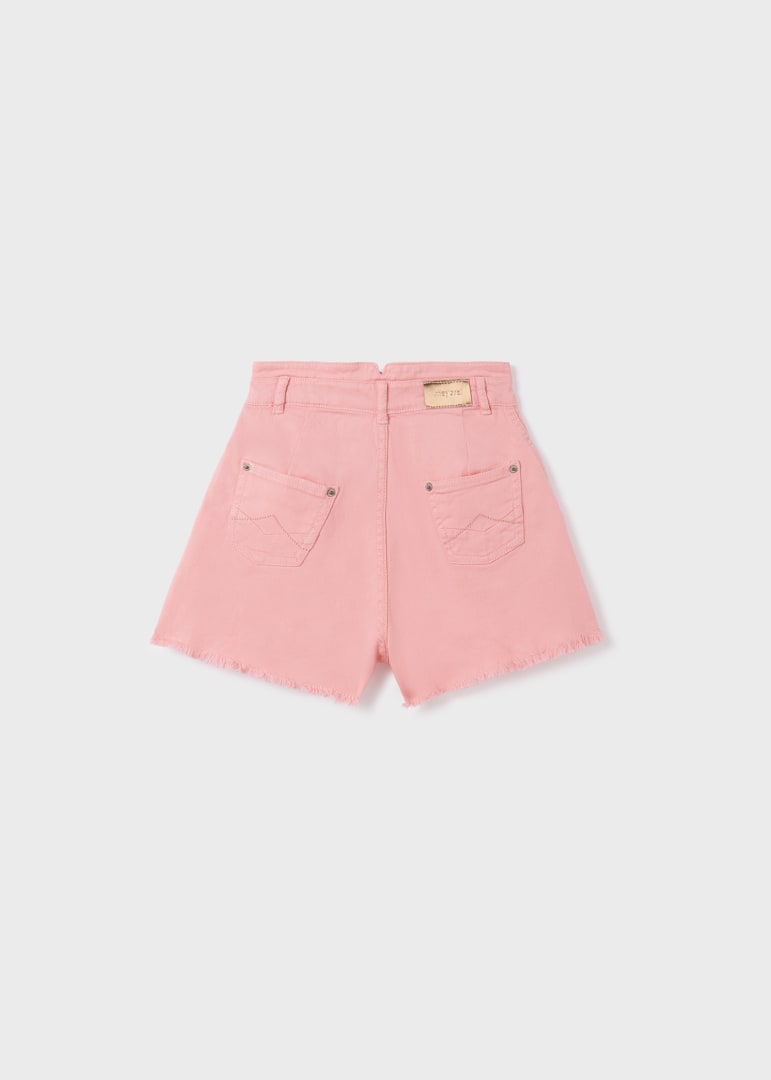 Fringe Twill Shorts