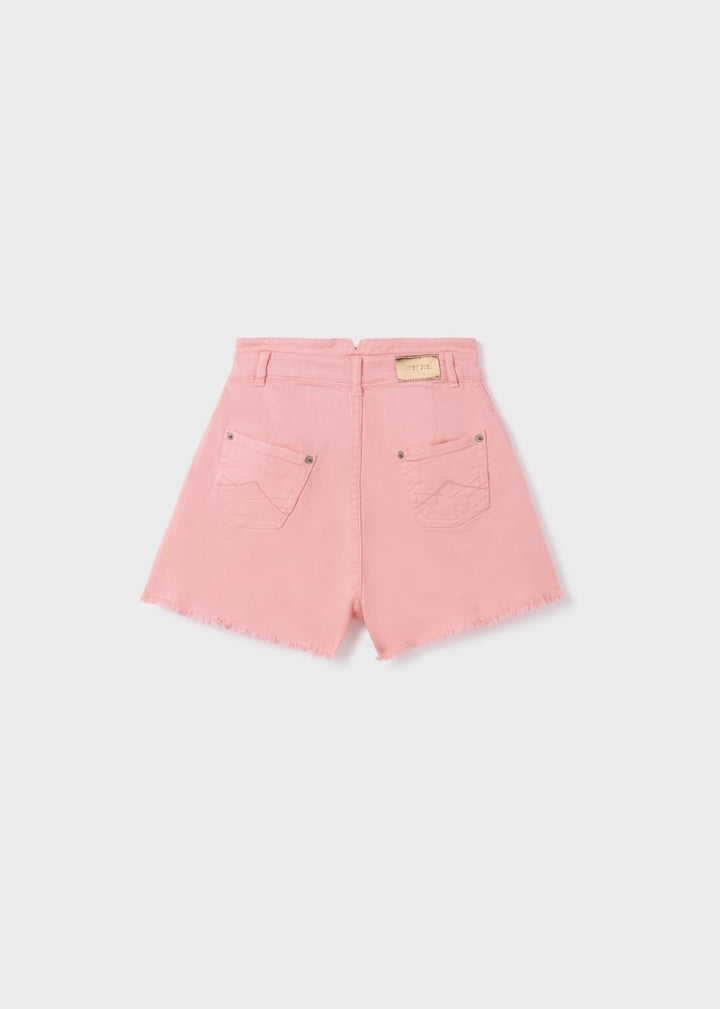 Fringe Twill Shorts