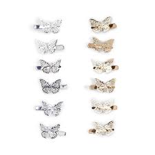 Mariposa Set of 6 Butterfly Hair Clips